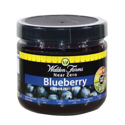 Blueberry Fruit Spread Near Zero