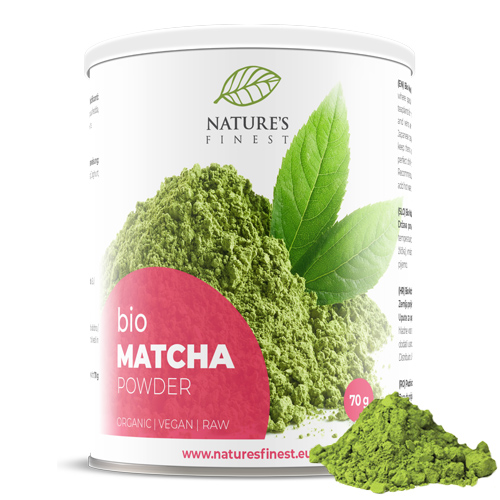 Poudre de Thé Vert Matcha Bio, 70gr