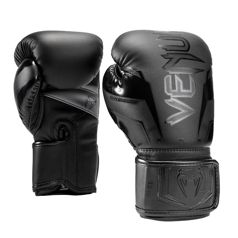 Boxing Gloves Elite EVO Black : Gants de boxe de Venum