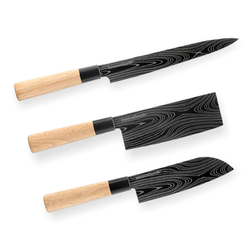 Damas Q Japanese Knife Set